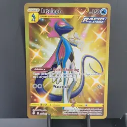 Pokemon TCG Inteleon 227/203 Evolving Skies Secret Gold Rare NM/M 🔥 Full Art - Image 1