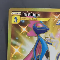Pokemon TCG Inteleon 227/203 Evolving Skies Secret Gold Rare NM/M 🔥 Full Art - Image 2