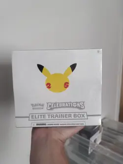 NEW SEALED POKEMON CELEBRATIONS ELITE TRAINER BOX ETB 25TH ANNIVERSARY - Image 1