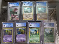 Pokemon Ninetales Snorlax Delta Dragon Frontiers Graded Slabs - Image 1