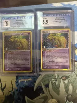 Pokemon Ninetales Snorlax Delta Dragon Frontiers Graded Slabs - Image 3