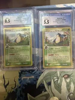 Pokemon Ninetales Snorlax Delta Dragon Frontiers Graded Slabs - Image 4
