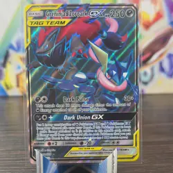 Pokemon Greninja & Zoroark Tag Team GX # 200/214 - Unbroken Bonds - LP - Image 1