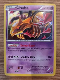 Lot of 2 Pokemon Giratina Black Star Promo Holo XY184 - Image 2