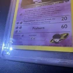 Pokemon Rocket's Mewtwo Gym Challenge Unlimited Holo Rare #14 PSA 4 - Image 3