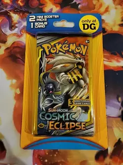 Pokemon Sun&Moon Cosmic Eclipse 2 Mini Booster Packs Factory Sealed - Image 1