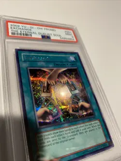 YUGIOH PSA 9 2002 Exchange EDS-001 Secret Rare - Image 5