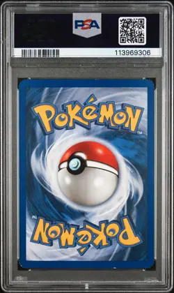 2002 POKEMON LEGENDARY COLLECTION 17 NINETALES-REVERSE FOIL PSA 6 - Image 2