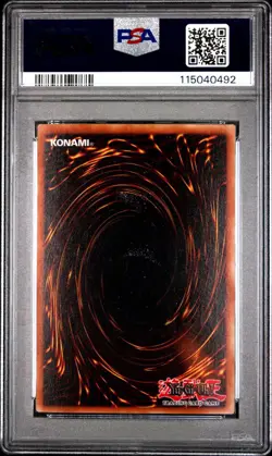 2002 Yu-Gi-Oh! Metalmorph Forbidden Memories FMR Limited Ed Secret Rare PSA 9 - Image 2