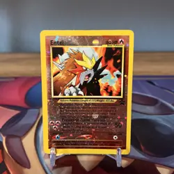 Pokemon - Entei 34 - Wizards Black Star Promo Holo - Image 1