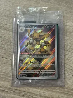 Pokemon Mega Evolutions ETB Alakazam Black Star Promo Sealed - Image 1