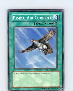 Yu-Gi-Oh TCG Rising Air Current DLG1-EN081 Unlimited Regular Common Card NM - Image 1