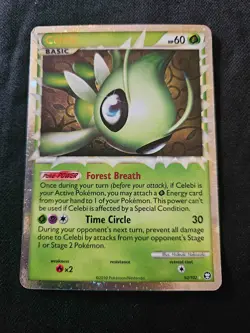 Celebi 92/102 Holo Rare Pokemon 2010 HGSS Triumphant - Near Mint - Image 1