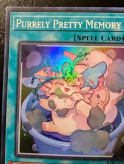 Purrely Pretty Memory RA02-EN072 1st Ed Super Rare Rarity Collection II Yu-Gi-Oh - Image 2