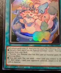 Purrely Pretty Memory RA02-EN072 1st Ed Super Rare Rarity Collection II Yu-Gi-Oh - Image 4