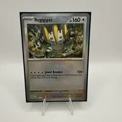 Pokemon Card - Regigigas 086/131 Master Ball Reverse Prismatic Evolutions - NM ⭐ - Image 1