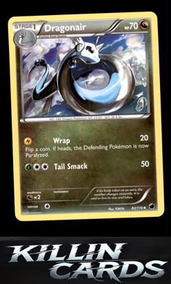 Dragonair 82/116 Pokemon Uncommon Plasma Freeze Card LP - Image 1