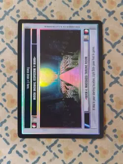 Yavin 4: Massassi Throne Room FOIL - Star Wars CCG card (Decipher) - Image 1