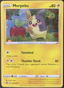 Morpeko SWSH031 SWSH: Sword & Shield Promo Cards Holo - Pokemon Card - Image 1