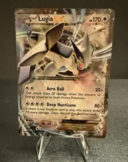 Pokemon- Lugia EX Ultra Rare Holo Card 68/98 -XY: Ancient Origins set - Image 1