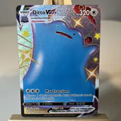 Pokemon Card Ditto VMAX SV119/SV122 Shining Fates Ultra Rare Full Art NM - Image 1