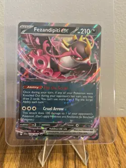 Fezandipiti EX Shrouded Fable Holo Double Rare Pokemon TCG Card 038/064 - Image 1