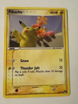Pikachu Card 16/17 - Pokemon Pop Series 2 - Image 1