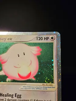 Pokemon TCG Chansey EX Ultra Rare Ruby and Sapphire Card 96/109 LP - Image 4