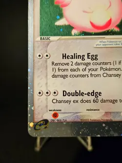 Pokemon TCG Chansey EX Ultra Rare Ruby and Sapphire Card 96/109 LP - Image 5