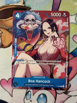 Boa Hancock P-066 Promo OP-PR - One Piece TCG Promotion Card English - Image 1