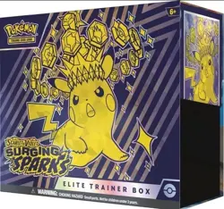 Pokemon Trading Card Game Surging Sparks ETB Elite Trainer Box Sealed - Image 1