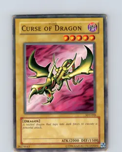 Yu-Gi-Oh TCG Curse Of Dragon SDY-008 Unlimited Regular Common Card Played HP-MP - Image 1