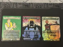 MTG: Marvel’s Spider-Man Mythic Borderless Lot of 3 (0232, 0233, 0234) NM - Image 2
