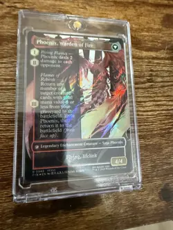 Joshua, Phoenix's Dominant (Borderless) (Surge Foil) Final Fantasy Foil - Image 2