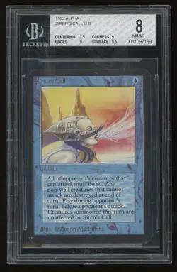 Magic the Gathering MTG Siren's Call Alpha BGS 8 NM-MINT VINTAGE 1993 Uncommon - Image 1