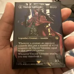 Vincent Valentine (Borderless) Final Fantasy Foil - Image 1