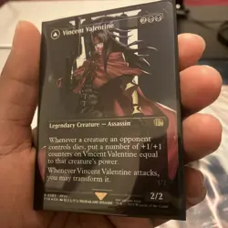 Vincent Valentine (Borderless) Final Fantasy Foil - Image 3