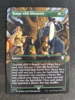 MTG Tempt with Discovery Lotr Commander: Tales of Middle-earth 532 - Image 1