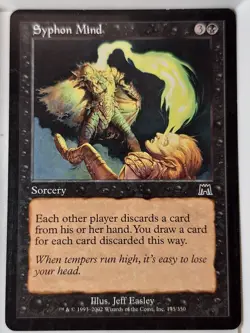 Syphon Mind - Onslaught - Magic the Gathering MTG Nice! - Image 1