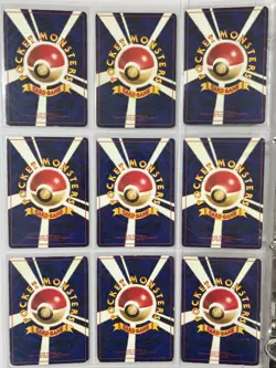 Lot 54 Vintage Japanese Pokemon Card Base Set MP Old Back Dragonite Charizard - Image 3