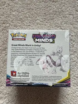 Pokemon TCG Sun & Moon Unified Minds Booster Box Factory Sealed 36 Packs 820650815683 - Image 5