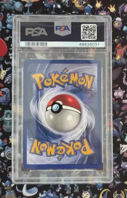 1999 POKEMON FOSSIL 1ST EDITION #20 GENGAR PSA 8 - Image 2