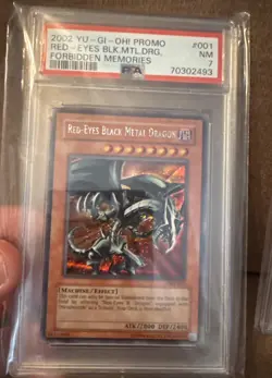 2002 Yu-Gi-Oh! Promo Forbidden Memories PlayStation Set PSA 7 Red Eyes Harpie’s - Image 2