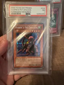 2002 Yu-Gi-Oh! Promo Forbidden Memories PlayStation Set PSA 7 Red Eyes Harpie’s - Image 4