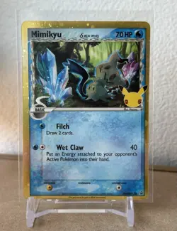 2021 POKEMON SWSH PROMO CELEBRATIONS COLLECTION #136 MIMIKYU-HOLO NM - Image 1