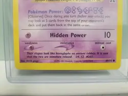 Pokemon TCG Unown O 69/75 Neo Discovery Unlimited MINT - Image 4