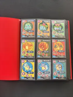 1999 Original 151 Complete Burger King PokeTrivia Pokemon Master Set - Sleeved - Image 1
