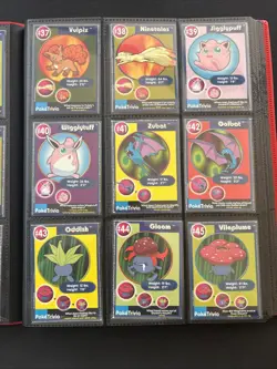 1999 Original 151 Complete Burger King PokeTrivia Pokemon Master Set - Sleeved - Image 5
