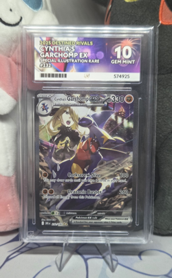 Cynthia’s Garchomp ex 232/182 Destined Rivals SIR Pokemon TCG ACE Grade 10 (PSA) - Image 1