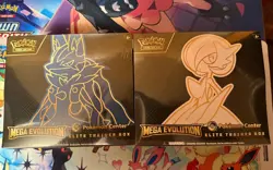 Mega Evolution Pokemon Center ETB Set SEALED Lucario And Gardevoir. - Image 1